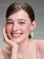 ⁦قلم أحمر خدود كريمي ناعم من شيجلام، درجة زهري خوخي (فاوانيا)⁩ - الصورة ⁦5⁩