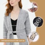 ⁦3 قطع من مشابك السويتر العتيقة من فاشون مانيا، مشبك شال، مشابك بروش قميص رسمي للنساء والفتيات⁩ - الصورة ⁦2⁩