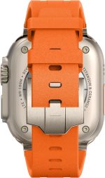 ⁦سوار بديل من السيليكون مقاوم للماء بتصميم فاخر متين من فيفيشياو، متوافق مع ساعة آبل الترا 49 ملم 45 ملم 44 ملم 42 ملم، لسلسلة اي ووتش 8 7 6 5 4 3 2 1 اس اي⁩ - الصورة ⁦7⁩