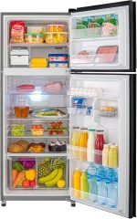 ⁦TORNADO Refrigerator Inverter Digital No Frost 396 Liter Dark Stainless RF-480ATV-DST⁩ - الصورة ⁦2⁩