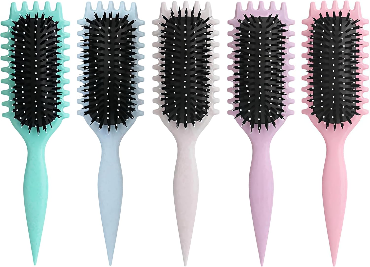 71NhdsjqFL._AC_SL1500_.jpg فرشاة تحديد الشعر المجعد من تويستا - فرشاة فك تشابك وتصفيف الشعر للنساء والرجال، تحدد تجعيدات 2A الى 4C وتقلل من التجعد، مثالية للشعر الرطب والجاف (عبوة من قطعة واحدة) (لون عشوائي)