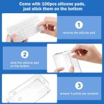 ⁦مجموعة صواني تنظيم ادراج المكتب مكونة من 11 قطعة من بيوريكون، صناديق تخزين بلاستيكية شفافة لادراج الحمام، صواني فانيتي منظم لغرفة النوم وخزانة الملابس والمكياج والمطبخ والمكتب⁩ - الصورة ⁦5⁩