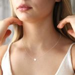 ⁦عقد بدلاية على شكل قلب ذهبي للنساء مطلي بالذهب عيار 14 قيراط، طوق ضيق بسيط ولطيف للنساء، تصميم أنيق متعدد الطبقات للنساء، مجوهرات ذهبية للفتيات المراهقات من فوكس جيرل⁩ - الصورة ⁦3⁩