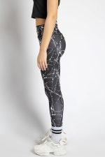 ⁦بنطلون رياضي منقوش من بوشاما⁩ - الصورة ⁦3⁩