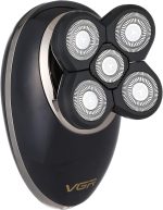 في جي ار V-302 4 في 1 ماكينة حلاقة كهربائية دوارة ماكينة قص الشعر الرطب قابلة لاعادة الشحن فرشاة تنظيف الوجه للرجال العناية بالوجه واللحية أصلع الاتحاد الاوروبي