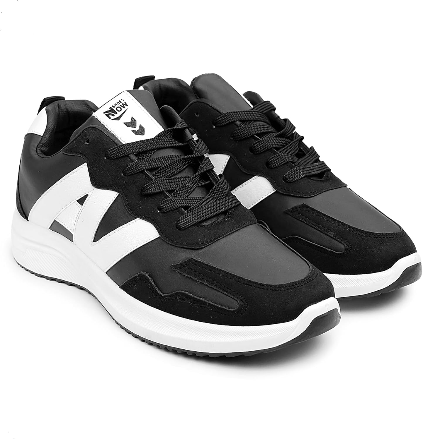 71QbdqqRDSL._AC_SL1500_.jpg حذاء جري رياضي برباط ونعل مبطن من ناو شوز، D24