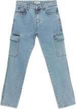 بنطلون جينز 700 بقصة مستقيمة للرجال من ال سي وايكيكي