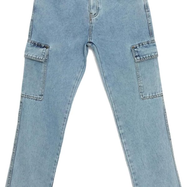 بنطلون جينز 700 بقصة مستقيمة للرجال من ال سي وايكيكي