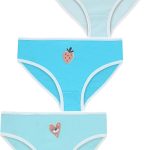 Charmaine Girls Cotton Slip Underwear (pack of 3)