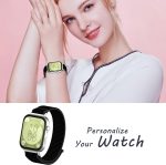 ⁦سوار نايلون مرن مزود بمسامات للتهوية للرجال والنساء، أساور قابلة للتعديل بديلة لساعة هواوي فيت 3 وفيت 4 وفيت 4 برو من دلع موبايلك⁩ - الصورة ⁦8⁩