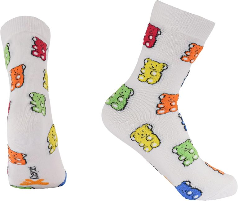 gummy printed ankle socks s For Unisex 30481-P