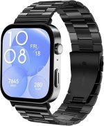 سوار معدني من هيكساسيدر متوافق مع ساعة هواوي فيت 3، سوار بديل من الفولاذ المقاوم للصدأ لساعة هواوي فيت 3 للنساء والرجال