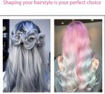 ⁦مشط شعر لتصفيف وتقسيم الشعر للنساء من هيسكات، مشط بذيل دبوس (أسنان ناعمة باللون الأسود)⁩ - الصورة ⁦3⁩