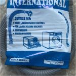 خرطوم صرف غسالة الملابس و مجفف الملابس وخرطوم صفة غسالة الغسيل والمجفف الغسيل والانظمة تكييف الهواء وغيرها من انابيب الصفة - تركي اصيى - طول سنتيمتر (300)