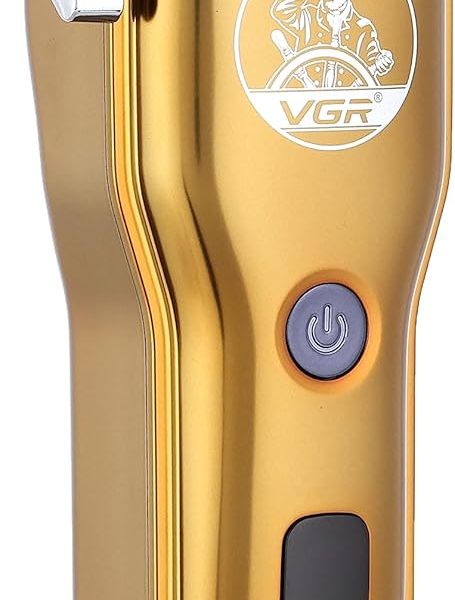 ماكينة حلاقة الشعر الكهربائية الاحترافية القابلة للشحن بمنفذ USB V650 لتشذيب من في جي ار في-650