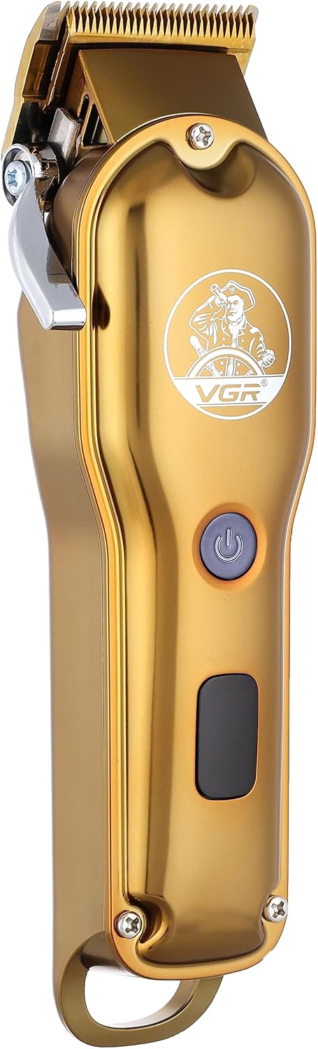 ماكينة حلاقة الشعر الكهربائية الاحترافية القابلة للشحن بمنفذ USB V650 لتشذيب من في جي ار في-650