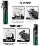 ⁦ماكينة حلاقة احترافية في جي ار قابلة لإعادة الشحن، v-677⁩ - الصورة ⁦5⁩