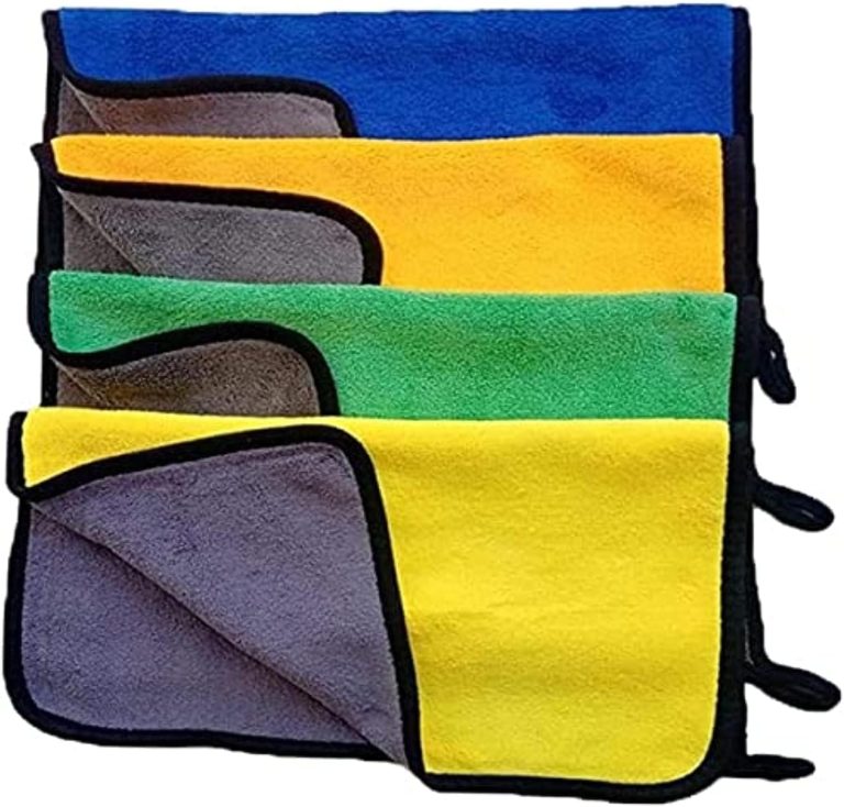 فوط مايكروفايبر مقاس 35 × 40 سم، 4 قطع