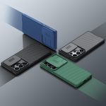 ⁦نيلكن حافظة جالكسي اس 25 الترا 5G، حماية الكاميرا، غطاء كاميرا منزلق، حافظة واقية رفيعة ورفيعة لسامسونج جالاكسي S25 الترا (اسود)⁩ - الصورة ⁦8⁩