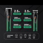 ⁦ماكينة حلاقة احترافية في جي ار قابلة لإعادة الشحن، v-677⁩ - الصورة ⁦3⁩