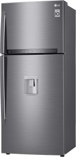 ⁦موزع للمياه من ال جي GN F722HLHL سعة 18 قدم مكعب، مدمج، فضي عدد 1⁩ - الصورة ⁦4⁩