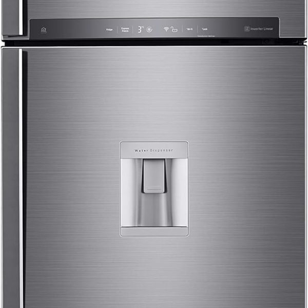 موزع للمياه من ال جي GN F722HLHL سعة 18 قدم مكعب، مدمج، فضي عدد 1