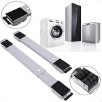 ⁦حامل دوار قابل للتمدد - حامل متين وقابل للتعديل من قطعتين للغسالات والاجهزة المنزلية، مثالي للتنقل الآمن والسهل في جميع أنحاء المنزل⁩ - الصورة ⁦8⁩