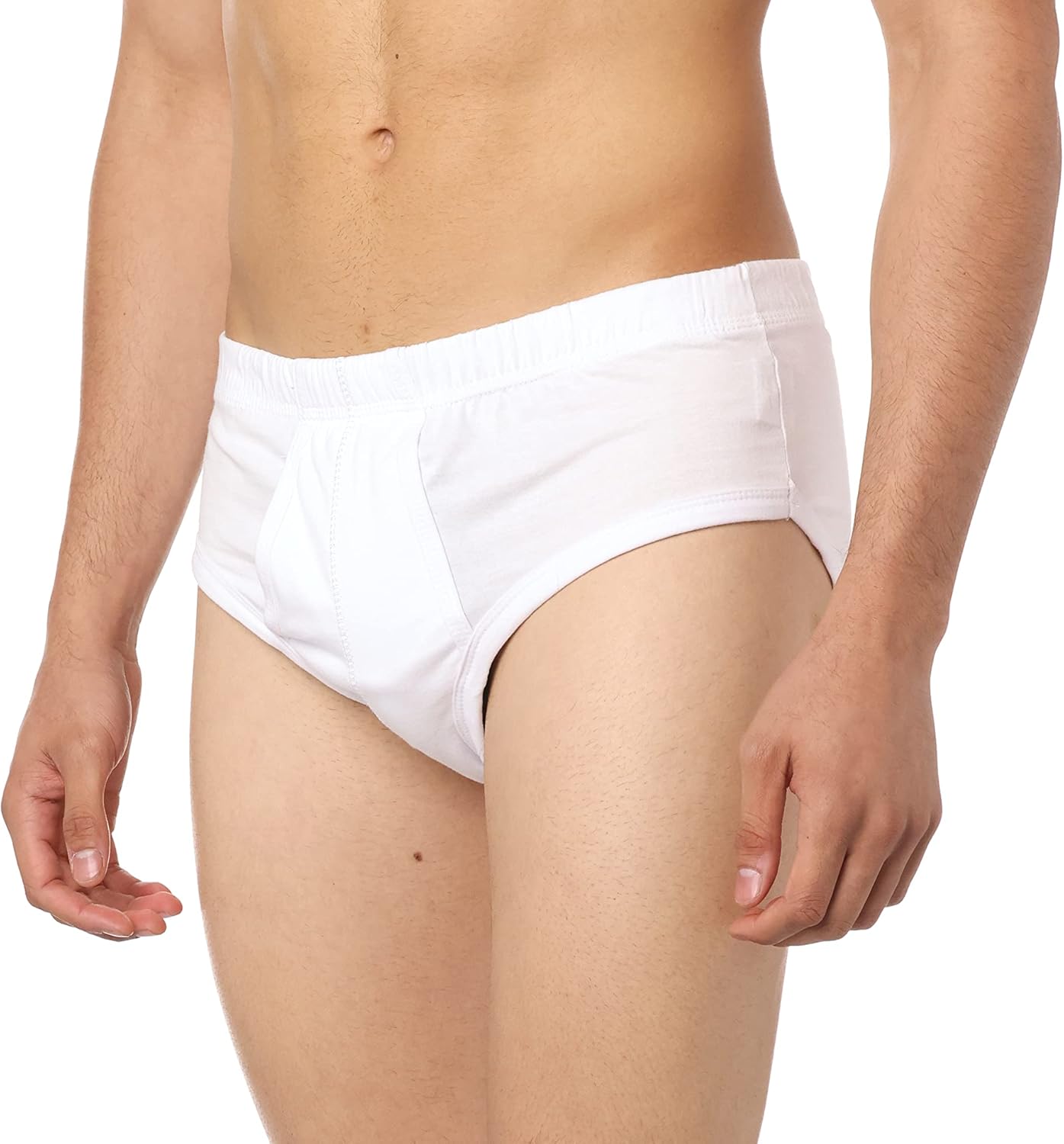 71cUrXjsVBL._AC_SL1500_.jpg بوكسر للرجال من قطونيل, أبيض, L، قطن