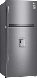 ⁦موزع للمياه من ال جي GN F722HLHL سعة 18 قدم مكعب، مدمج، فضي عدد 1⁩ - الصورة ⁦3⁩