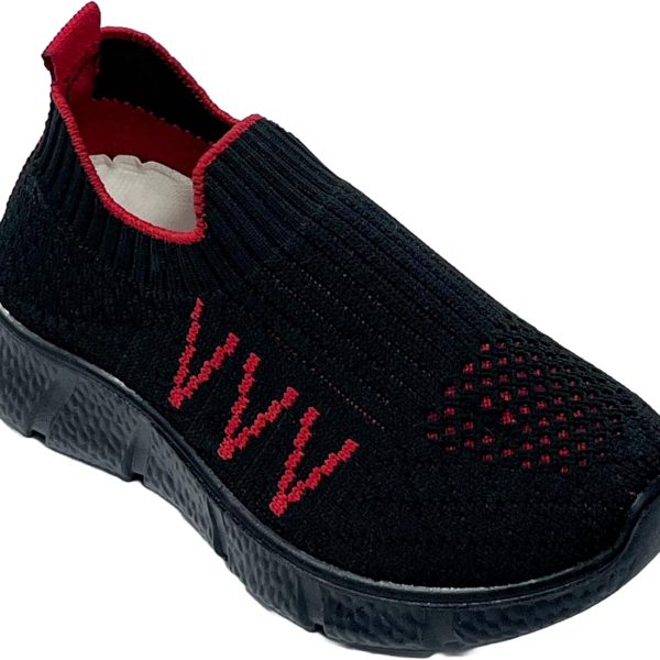 حذاء رياضي سهل الارتداء للاولاد - حذاء جري شبكي جيد التهوية وخفيف الوزن مع نعل مانع للانزلاق، حذاء مشي رياضي كاجوال (EU 25-30) 502