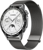 سوار مغناطيسي 22 ملم متوافق مع ساعة هواوي GT5 46 برو GT4 GT3 SE، GT2 قابل للتمدد لـ 4.4 3.3 التيميت، بودز، جي تي