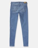 ⁦بنطلون جينز ضيق نكست ليفل بخصر منخفض للنساء من اميريكان ايجل⁩ - الصورة ⁦3⁩