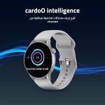⁦ساعة ذكية اكس اوربيت بشاشة اموليد دائرية 1.63 بوصة من كاردو، مكالمات بلوتوث، تتبع اللياقة البدنية مع مراقبة القلب والنوم والأكسجين، اكثر من 100 وضع رياضي، مقاومة للماء، متوافقة مع iOS وأندرويد - فضي⁩ - الصورة ⁦6⁩
