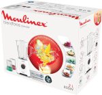 ⁦خلاط بليند فورس من مولينكس، بقوة 800 وات وسعة 2 لتر ومزود بمطحنة ومفرمة، بلون أبيض، موديل LM4231EG.، 800.0 واط⁩ - الصورة ⁦7⁩