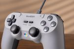 ⁦GameSir Tegenaria Lite Wired Controller for PC, Wired 1000Hz Polling Rate, Hall Effect Joysticks and 2 Remappable Buttons, Dual Vibration, Turbo, PC Controller for Steam/Android/iOS/Switch (Grey)⁩ - الصورة ⁦2⁩