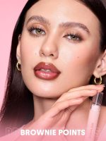 ⁦قلم محدد شفاه فول ان لاين قابل للتقشير بتركيبة مرطبة مضادة للانتقال من شيجلام، تركيبة خفيفة الوزن لمدة 10 دقائق - براوني بوينتس⁩ - الصورة ⁦6⁩