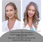 ⁦شريط راس لتمويج الشعر بدون حرارة من كورتد، بكرات شريط حريري بدون حرارة لتجعيد الشعر اثناء النوم طوال الليل، مجموعة تصفيف الشعر مع مشابك شعر وربطة شعر،⁩ - الصورة ⁦2⁩