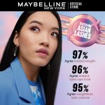 ⁦ماسكارا بلاك من ميبيلين نيويورك للرموش الطويلة للغاية لاش سينسيشنال سكاي هاي 7.2 مل⁩ - الصورة ⁦6⁩