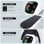 ⁦شاحن من ليكورلوف بتقنية USB، متوافق مع وحدات تحكم بلايستيشن 5 دوال سينس، بمنفذين⁩ - الصورة ⁦6⁩