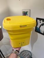 ⁦غسالة قابلة للطي - جهاز غسيل صغير قابل للطي للملابس الداخلية وملابس الاطفال والتخييم والشقق، سهل الاستخدام، موفر للطاقة، حجم صغير⁩ - الصورة ⁦2⁩