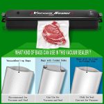 ⁦ماكينة تفريغ الهواء من اكياس الطعام واغلاقها اوتوماتيكيا - باللون الأسود⁩ - الصورة ⁦3⁩