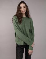 ⁦بلوفر ناعم برقبة دائرية ضيقة للنساء من امريكان ايجل⁩ - الصورة ⁦2⁩