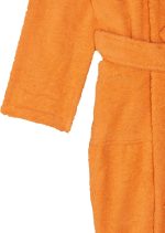 ⁦روب استحمام من روزا هوم بلون برتقالي، للاولاد من 8-10 سنوات⁩ - الصورة ⁦3⁩