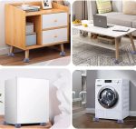 ⁦مجموعة وسادات لقواعد الغسالة، حصائر الغسالة المضادة للاهتزاز، ومثبط قدم مضاد للاهتزاز للغسالات والمجففات، وسادات عالمية مضادة للاهتزاز، عبوة من 4 قطع⁩ - الصورة ⁦6⁩