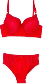 Nayomi Womens Nayomi-79-Red Base Layer Set