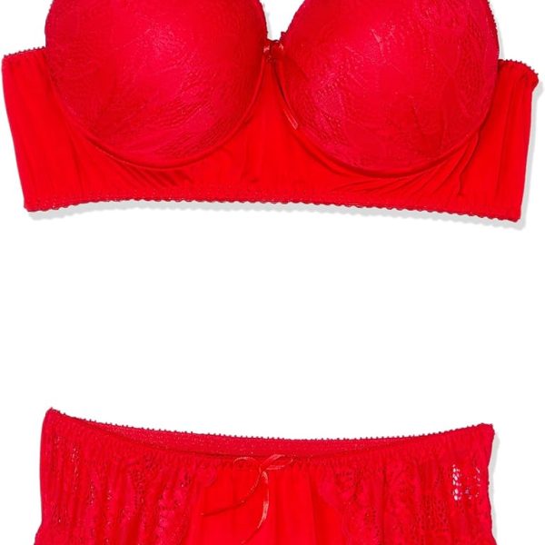 Nayomi Womens Nayomi-79-Red Base Layer Set