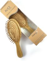 ⁦فرشاة شعر من الخشب لفك التشابك من اليس، للرجال والنساء⁩ - الصورة ⁦7⁩