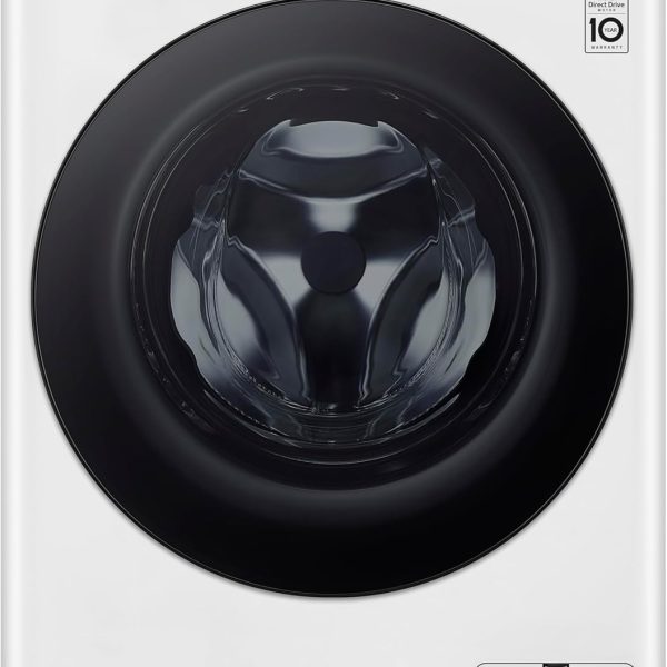 غسالة فيفيس 10 كجم بتقنية الذكاء الاصطناعي دي دي، من ال جي، أبيض