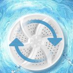 ⁦غسالة محمولة من الميكاكوز ملابس داخلية صغيرة تيربو مع USB دورة 30 دقيقة للمنزل والعمل والسفر والفصول الدراسية الجامعية والكارافان والشقق أبيض⁩ - الصورة ⁦6⁩