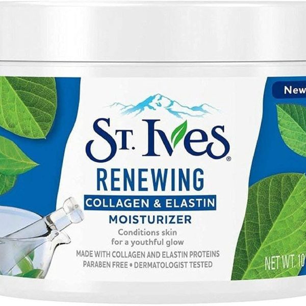 سانت الوجه المجدد لخلايا البشرة بالكولاجين والايلاستين من ايفز، ستيفز، زيت، متعدد الألوان